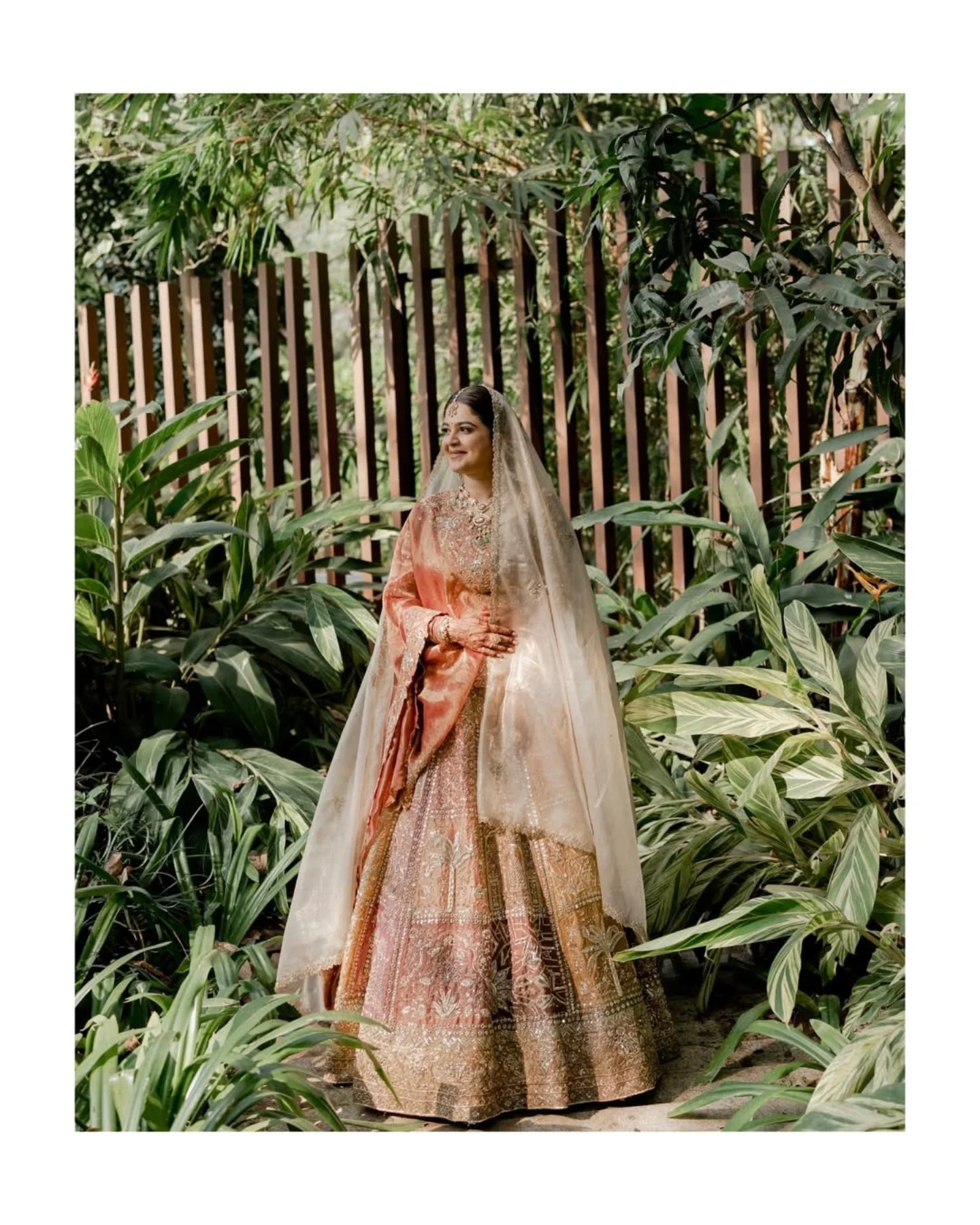 Bride in nature